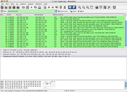 Wireshark op Mac OS X