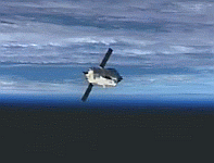 ATV Jules Verne gezien vanuit de ISS