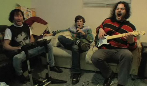 Rock Band spelers Rock Band spelers