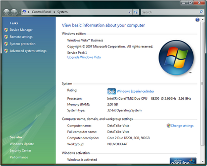 patch di Windows Vista Business Service Pack 2