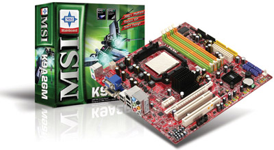 MSI K9A2GM/VM moderbord