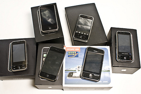 Verschillende iPhone-klonen