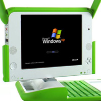 Olpc XO-laptop met XP