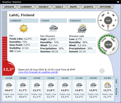 Weather Watcher 5.6.26 screenshot (410 pix)