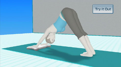 Wii Fit - screenshot Wii Fit - screenshot
