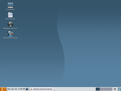 OpenSolaris desktop