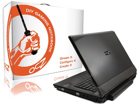 OCZ doe-het-zelf-laptop OCZ doe-het-zelf-laptop