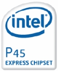 Intel P45 logo