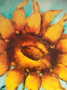 LG KF600 Zonnebloem klein