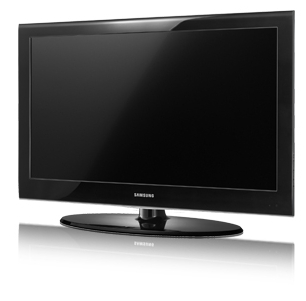 Samsung 40A558 schuin Samsung 40A558 schuin