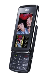 LG KF600 schuin