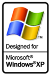 Designed for XP logo