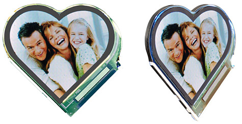 Hartvormig lcd van NEC