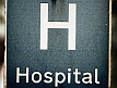 h-bordje hospital / ziekenhuis