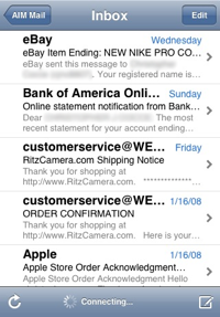 gereviseerde iPhone inbox
