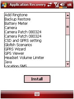E-ten M810 applicationmanager E-ten M810 applicationmanager