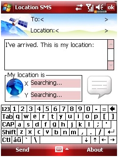 E-ten M810 locationsms