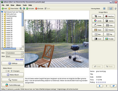JAlbum 8.0.4 screenshot (410 pix)