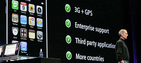 Jobs iPhone 3g