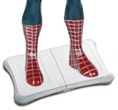 Spider-Man op Wii balance board