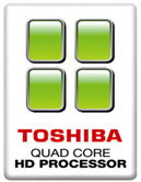 Toshiba Quad Core HD logo