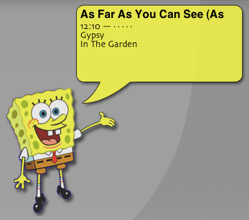 Growl in Spongebob-stylee