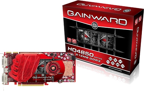 Gainward Radeon HD4850 512MB ddr3