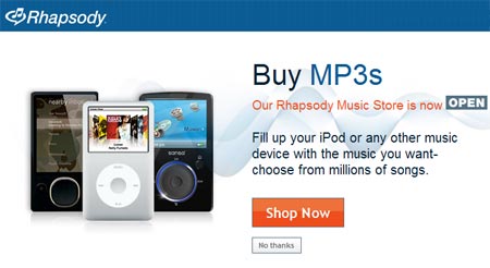 Rhapsody muziekdienst