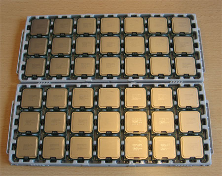 Intel E8400 trays Intel E8400 trays