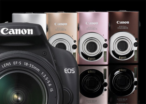 Canon 1000D Ixus80