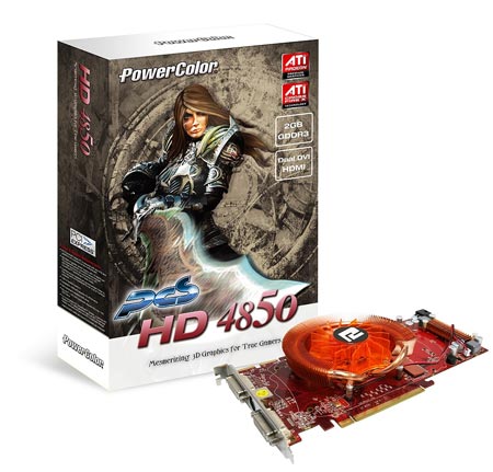Powercolor PCS HD4850 2GB Powercolor PCS HD4850 2GB