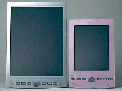 Fujitsu Flepia e-readers, A4 en A5