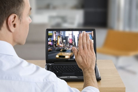 Toshiba hand gestures