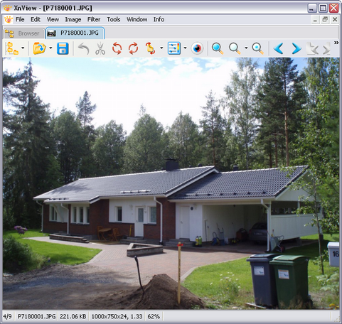 XnView 1.94 screenshot (481 pix)