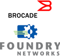 Foundry en Brocade logo's