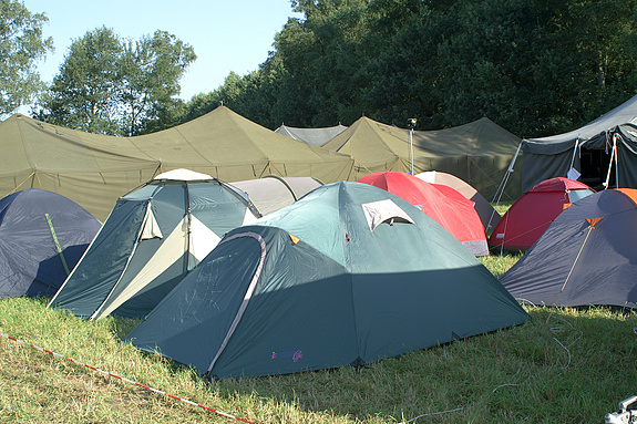 Campzone 2008 - Slaaptenten Campzone 2008 - Slaaptenten