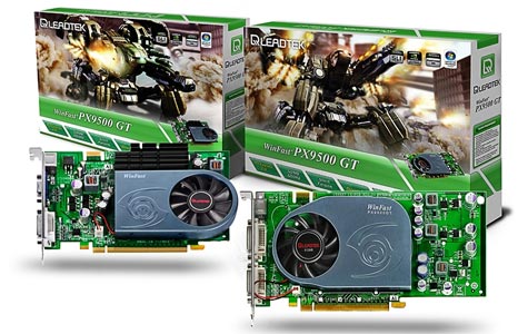 Leadtek Geforce 9500 GT-kaarten