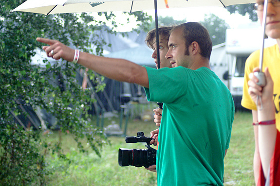 Campzone 2008 - CCTV neemt op