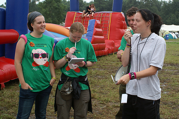 Campzone 2008 - Het activiteitenteam