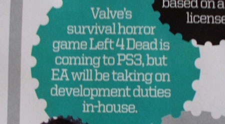 Left 4 Dead PS3
