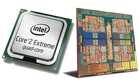 AMD en Intel quadcore-cpu's