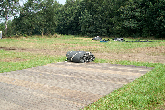 Campzone 2008 - Hier stond de tent van CCTV