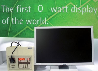 Fujitsu Siemens Scenicview Eco-display met verbruik van 0W in standby Fujitsu Siemens Scenicview Eco-display met verbruik van 0W in standby