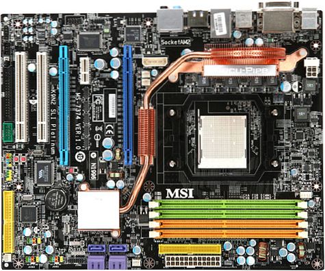 MSI K9N2 SLI Platinum / Zilent