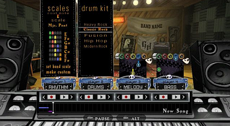 Guitar Hero World Tour instruments Studio