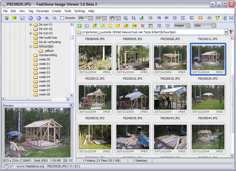 FastStone Image Viewer 3.6 bèta 2 screenshot (481 pix)