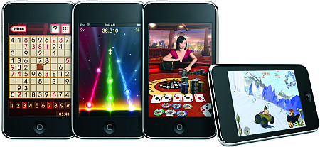 iPod Touch met games iPod Touch met games