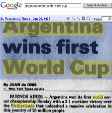Google News: Nederland in het wereldnieuws van 1978 :(