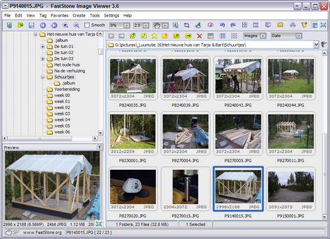 FastStone Image Viewer 3.6 screenshot (481 pix)