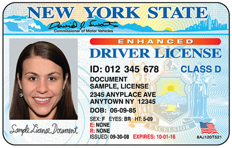 Enhanced driver license met rfid-chip